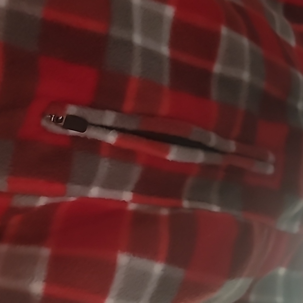Ohio State Fleece Plaid Quarter Zip - Picture 5 of 6